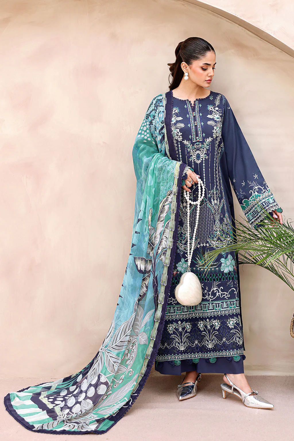 Ramsha Mashaal Lawn – L-1501 - Image 5