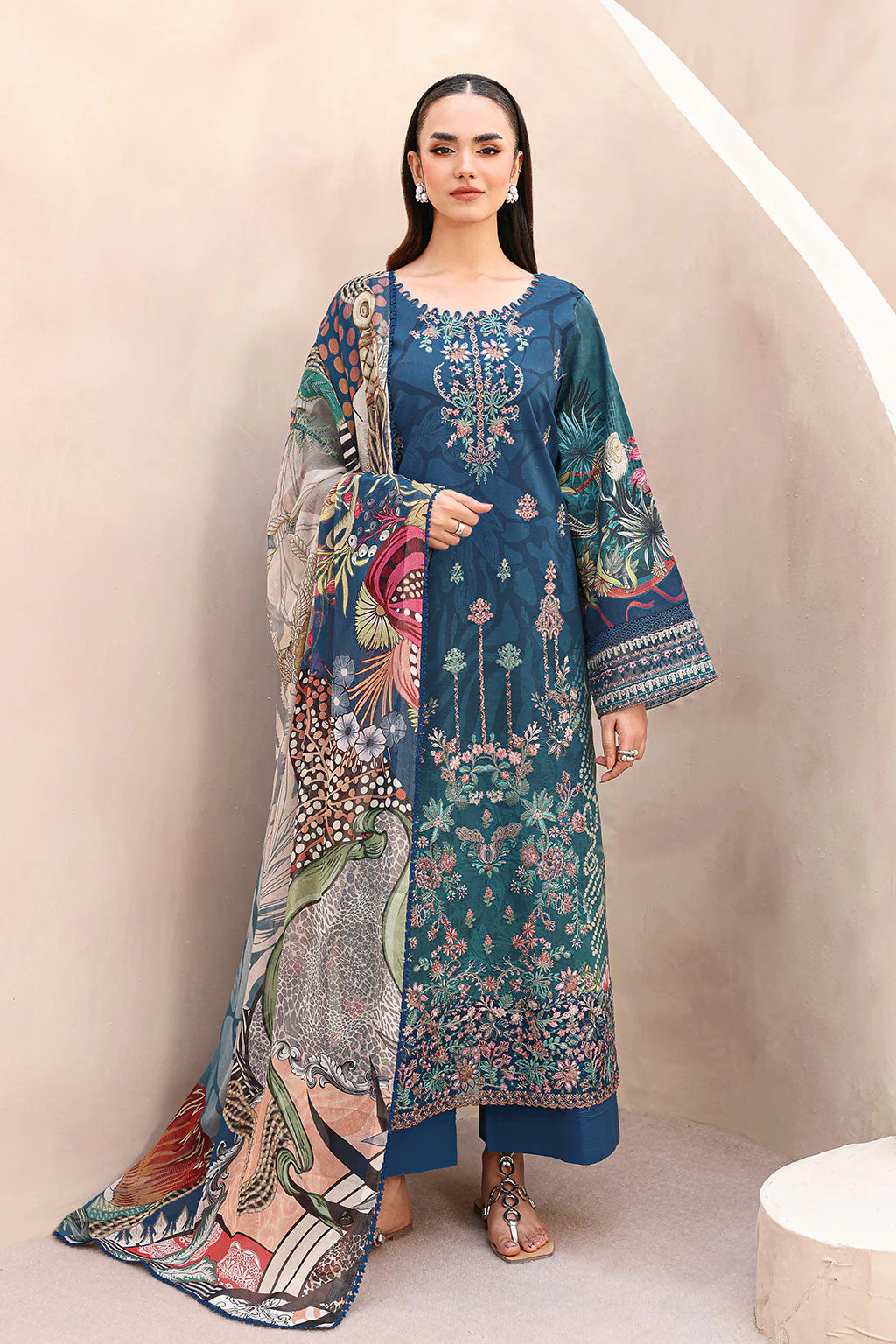 Ramsha Mashaal Summer Lawn – L-1509 - Image 5