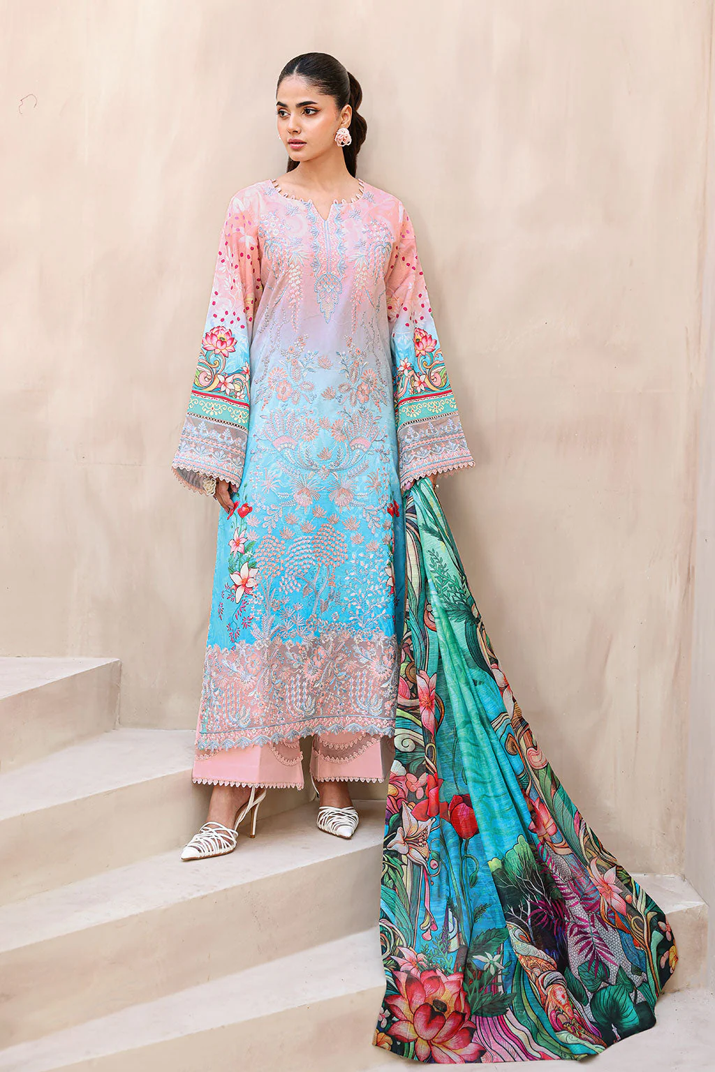 Ramsha Mashaal Summer Lawn – L-1510 - Image 3