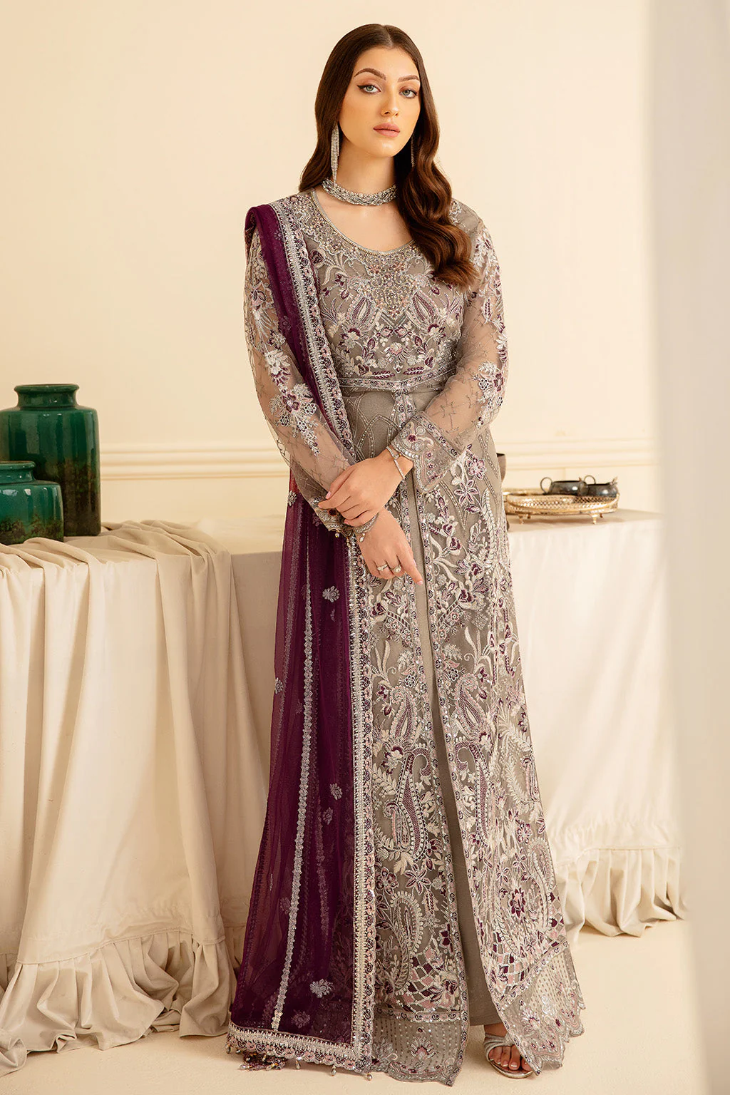 Ramsha Minhal Formal Collection – M-704 - Image 4