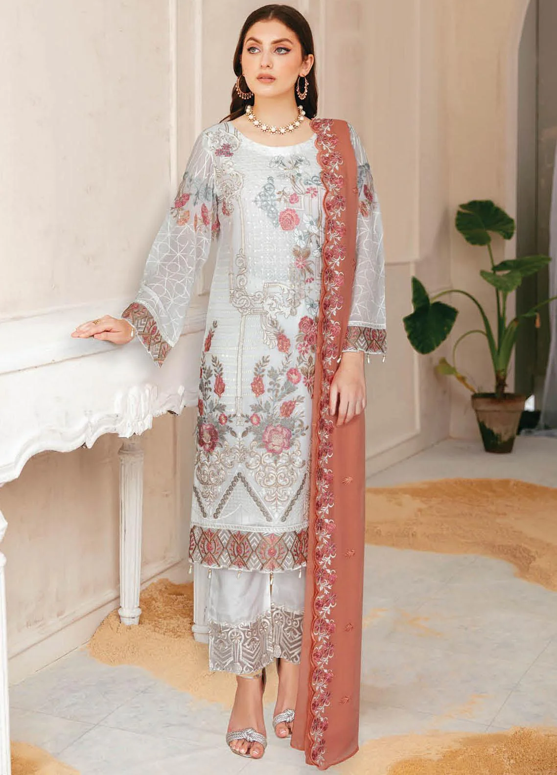 Ramsha Nayab Chiffon Collection – N-109