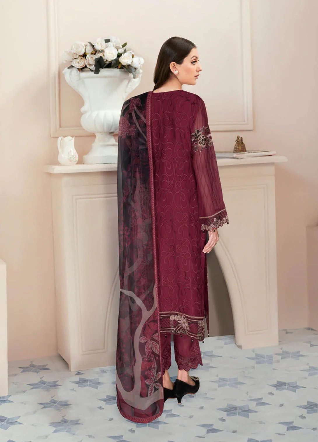 Ramsha Nayab Chiffon Formals – N-505 - Image 2