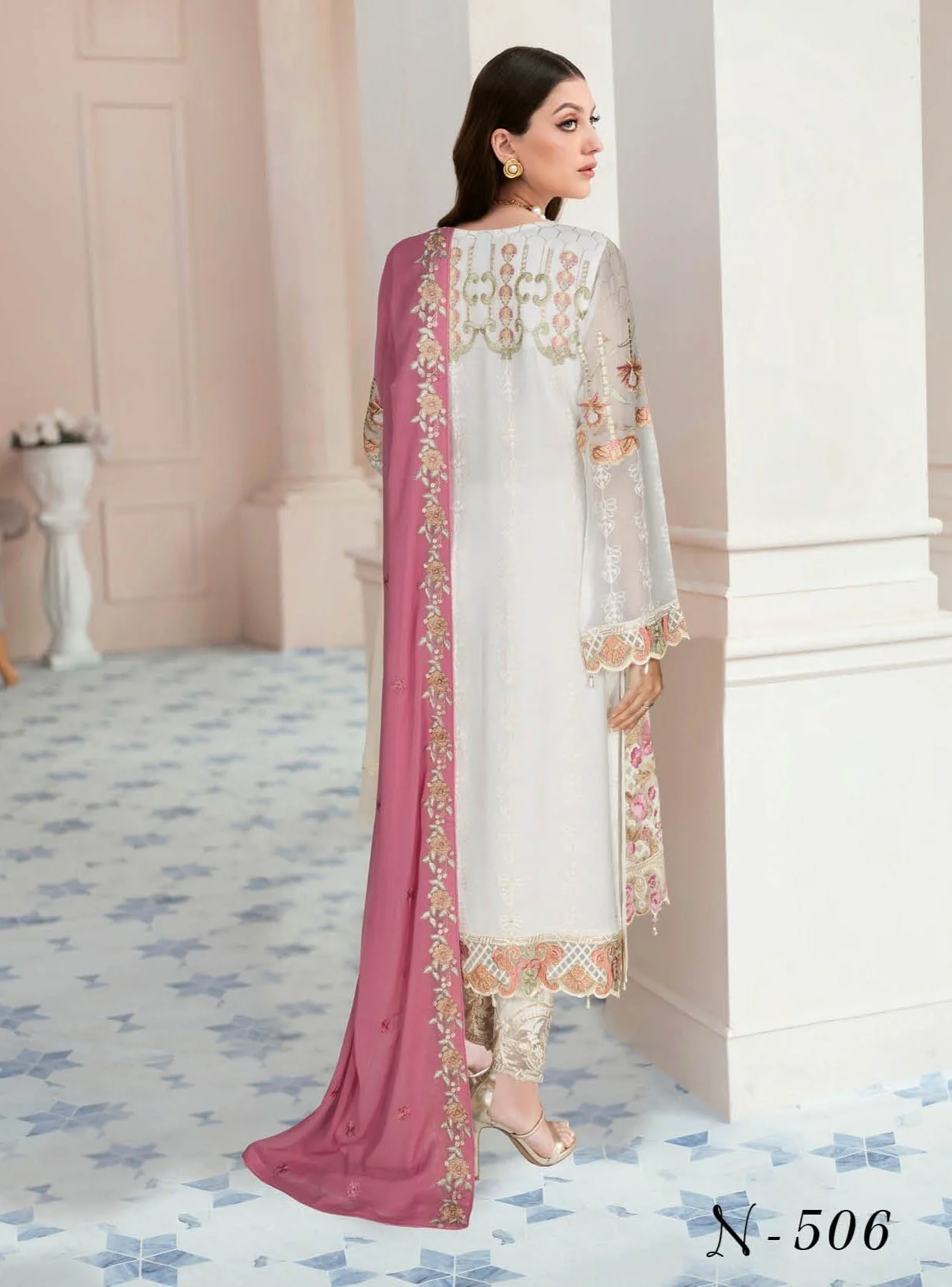 Ramsha Nayab Chiffon Formals – N-506 - Image 2