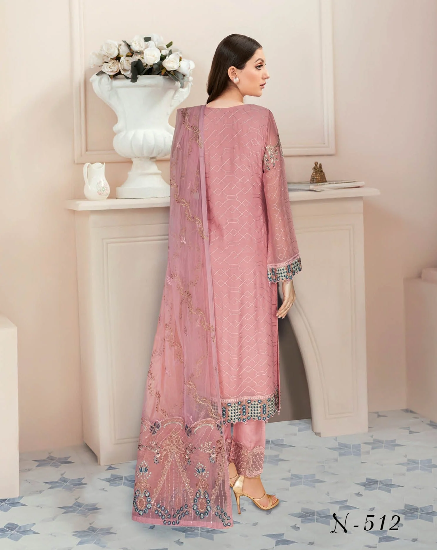 Ramsha Nayab Chiffon Formals – N-512 - Image 2