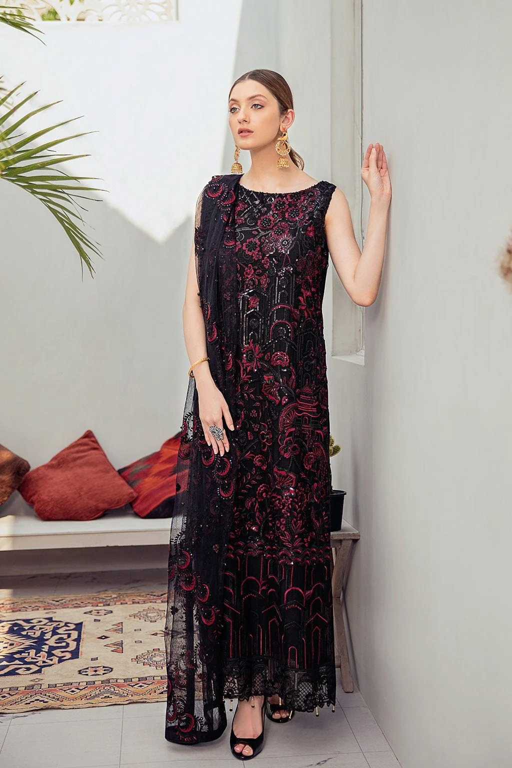 Ramsha Rangoon Chiffon Collection Vol-6 – D-601 - Image 2