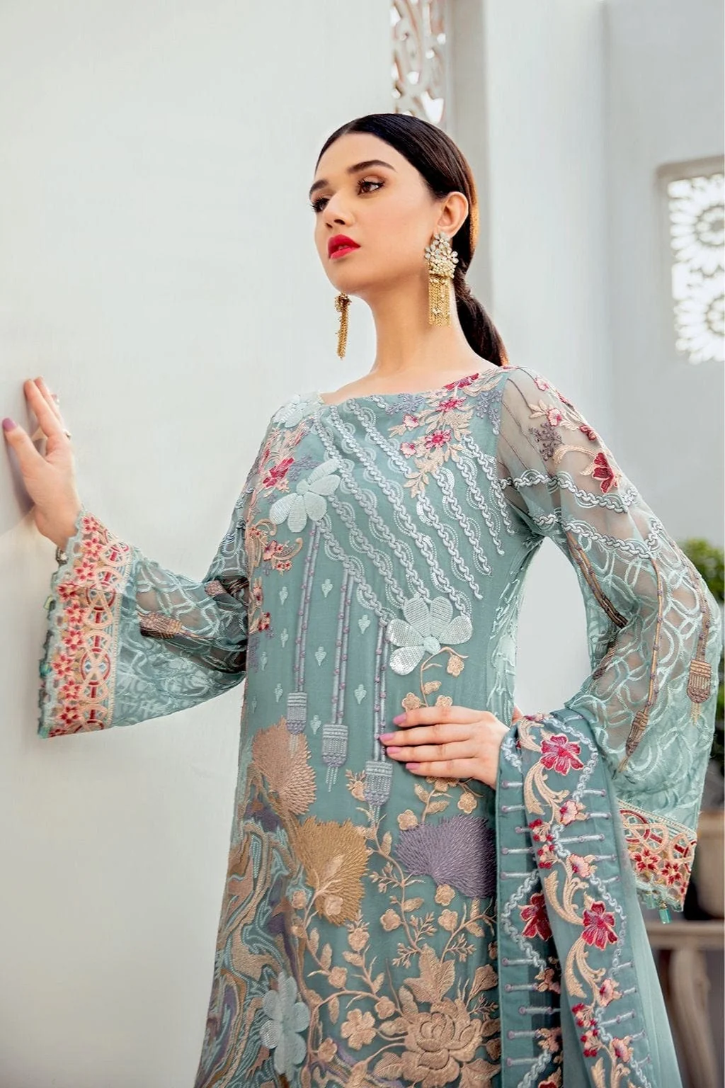 Ramsha Rangoon Chiffon Collection Vol-6 – D-611