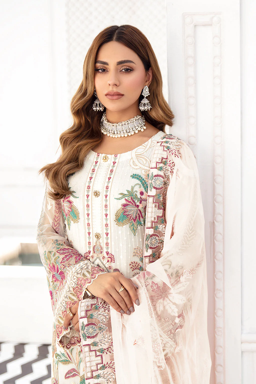 Ramsha Rangoon Stitched/Pret Chiffon Collection– D-811 - Image 4