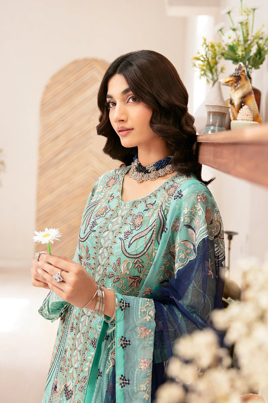 Ramsha Rangoon Chiffon Formals – D-1207 - Image 4