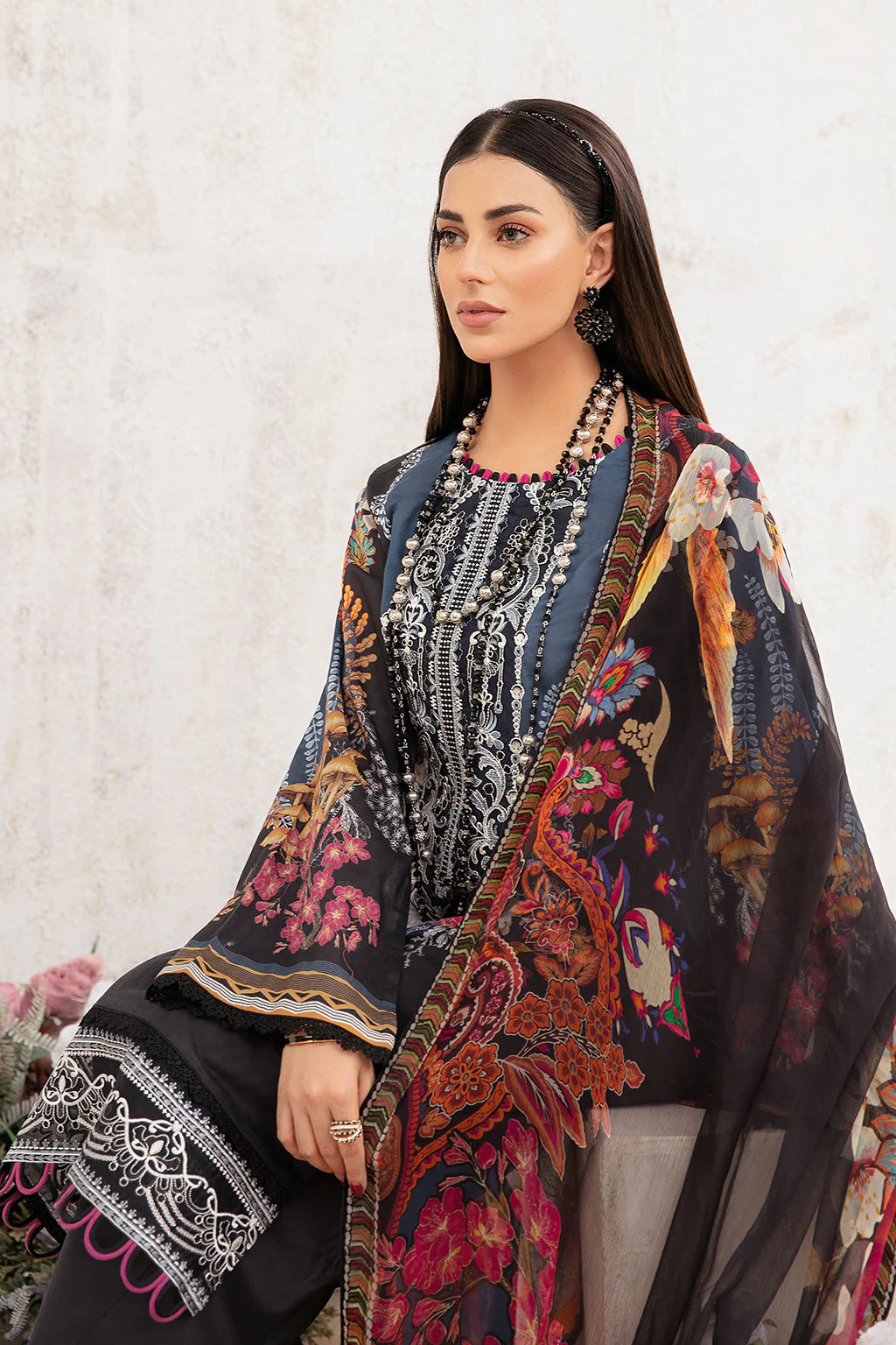Ramsha Rangrez Lawn Collection – N-303 - Image 5
