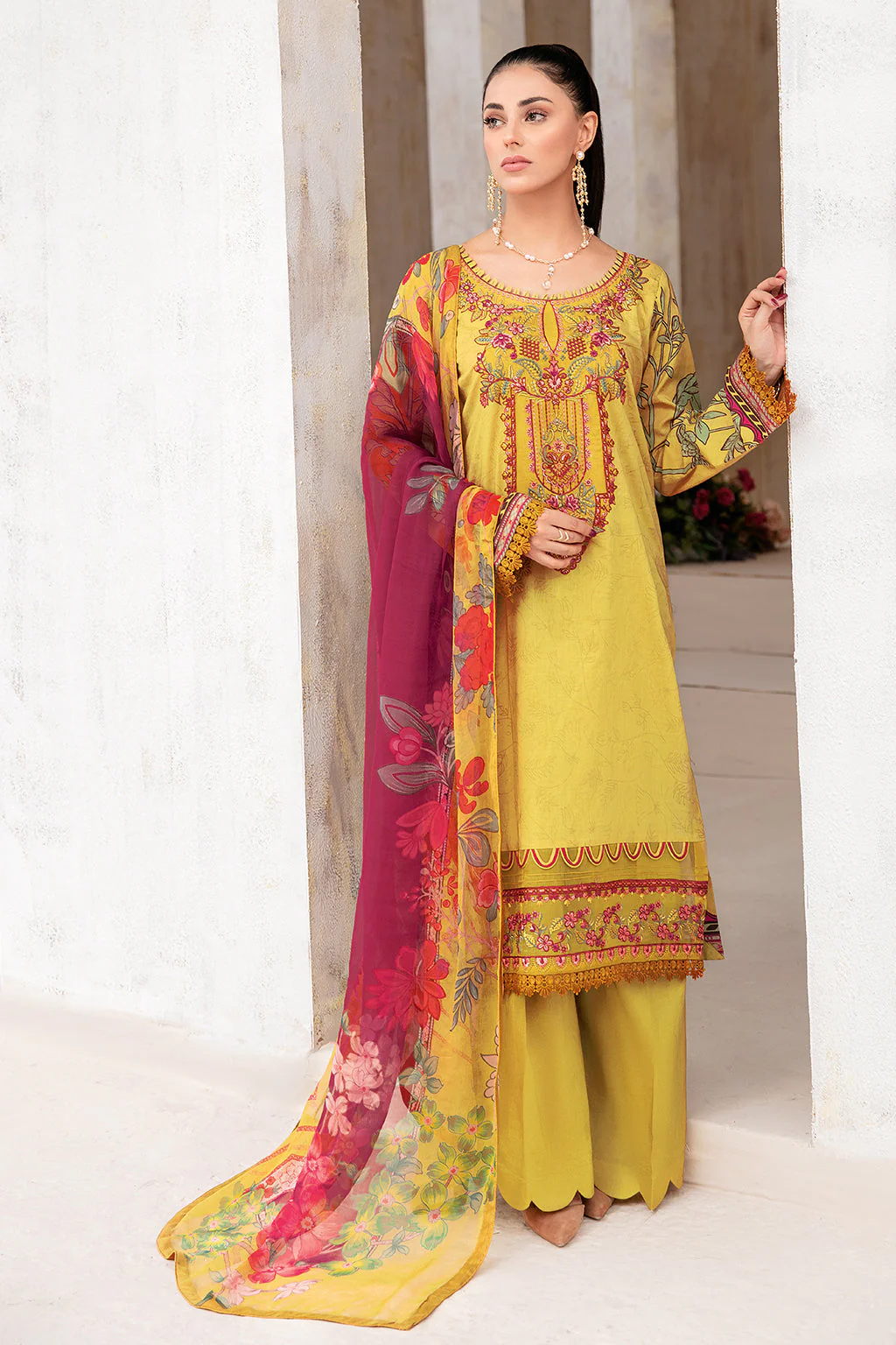 Ramsha Rangrez Lawn Collection – N-312 - Image 4