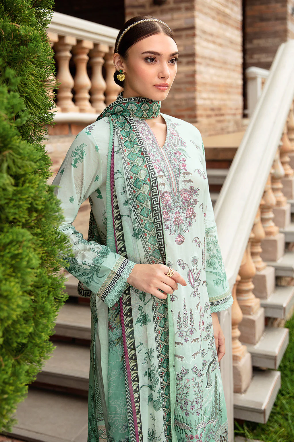 Ramsha Riwayat Luxury Lawn – Y-905 - Image 6