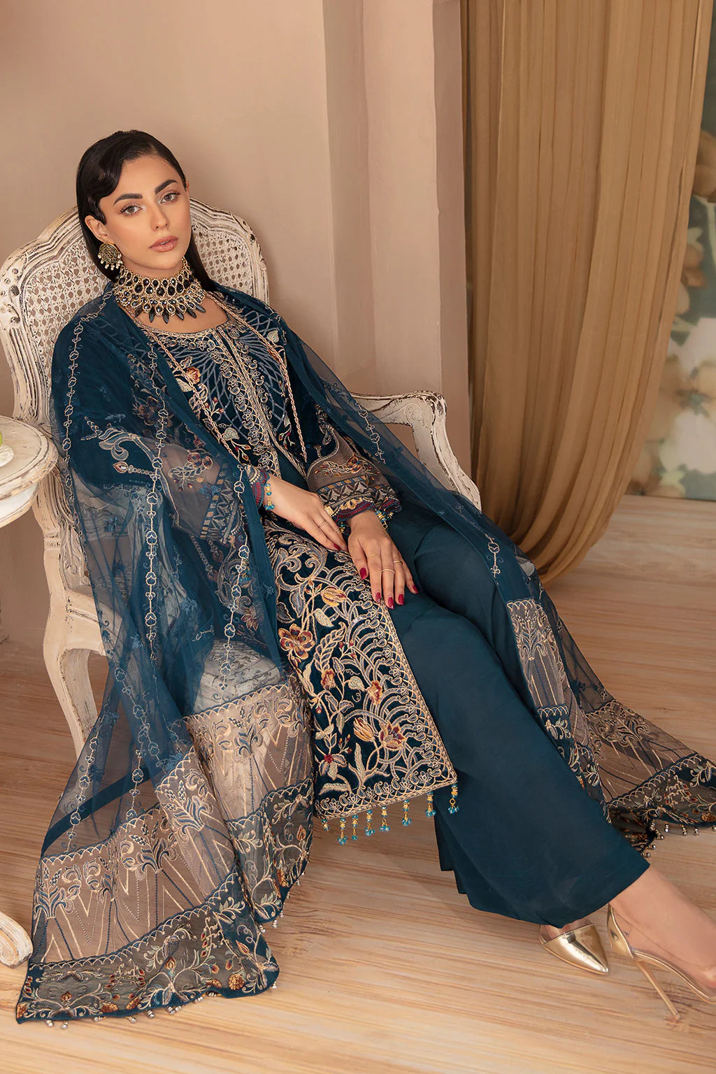 Ramsha Velvet Collection Vol-5 – V-506 - Image 2