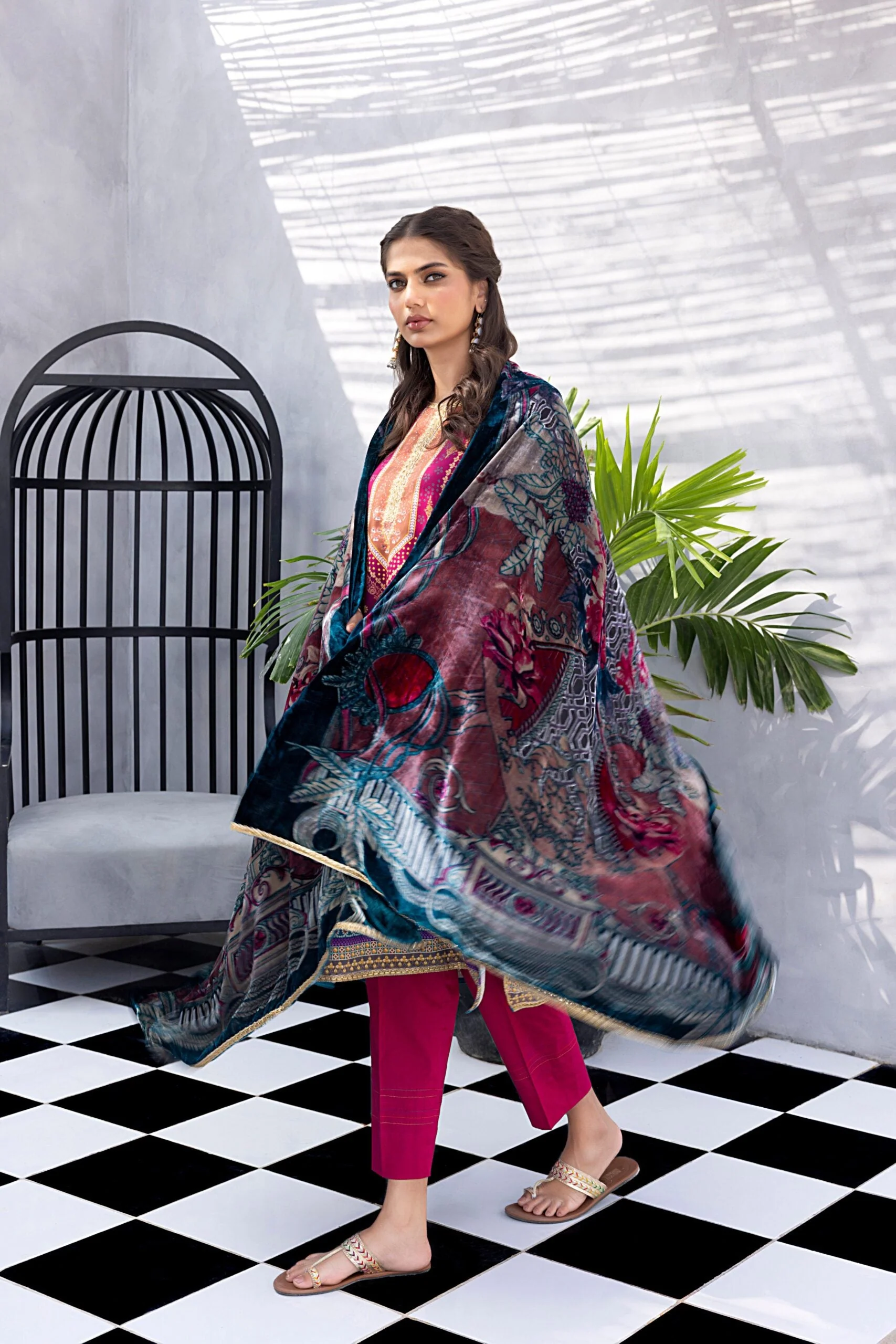Rang-e-Sang Linen Winter Collection – RSPV-1 - Image 3