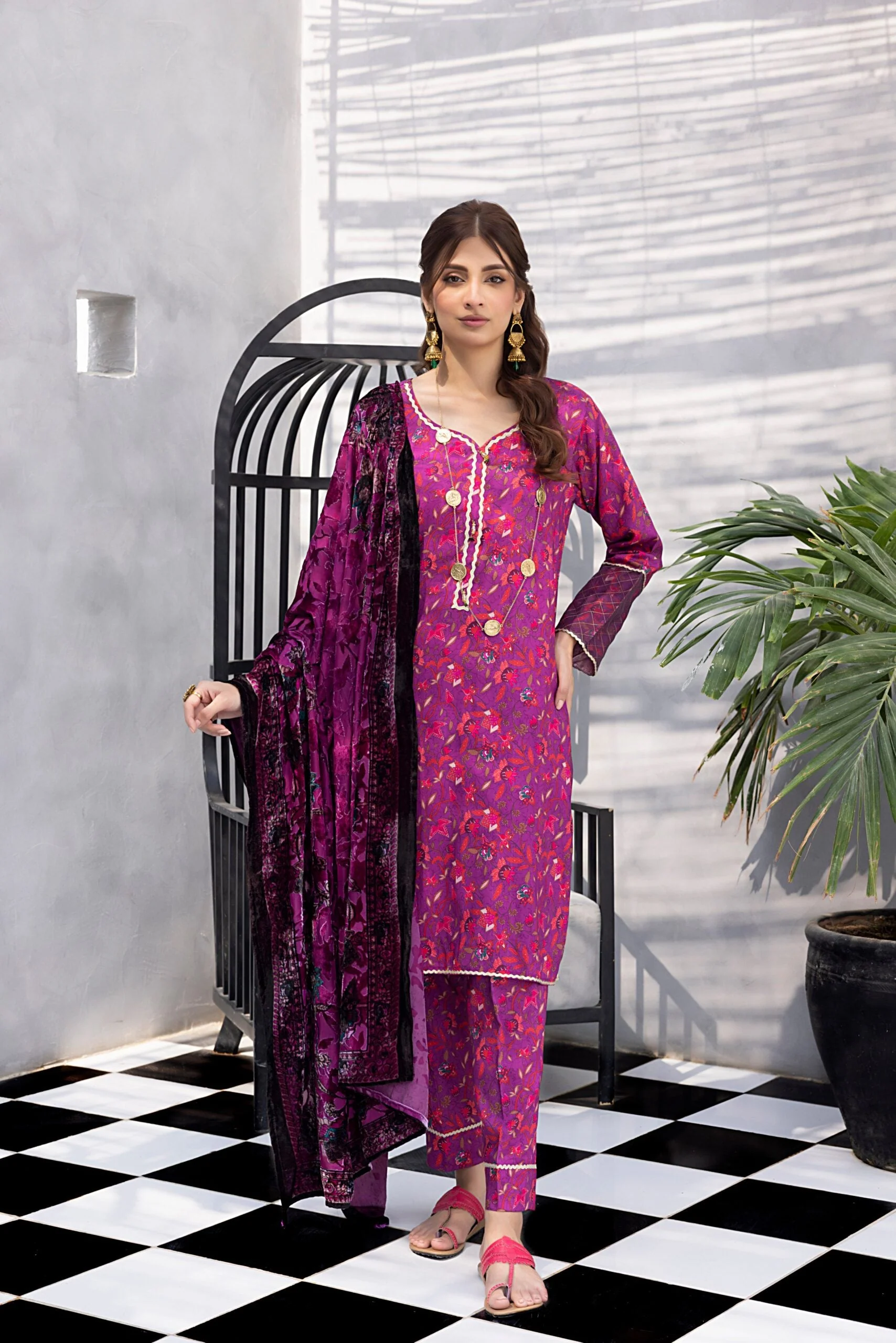 Rang-e-Sang Linen Winter Collection – RSPV-5 - Image 7
