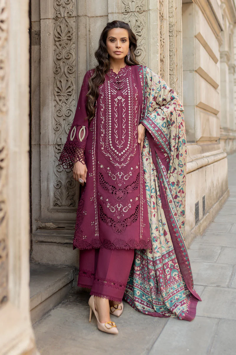 Rang Rasiya Carnation Fall/Winter with Shawl – Abigail - Image 2