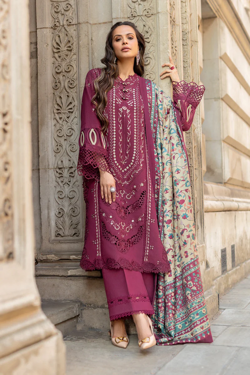 Rang Rasiya Carnation Fall/Winter with Shawl – Abigail - Image 4