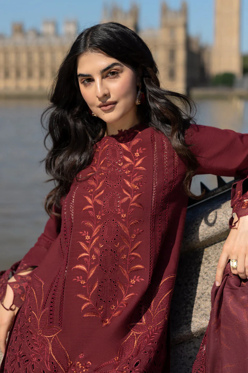 Rang Rasiya Carnation Fall/Winter with Shawl β Audrey - Image 6
