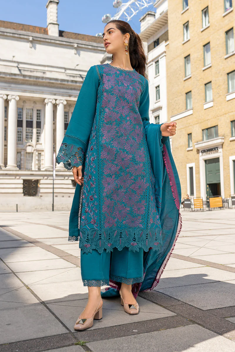 Rang Rasiya Carnation Fall/Winter with Shawl – Ella - Image 2