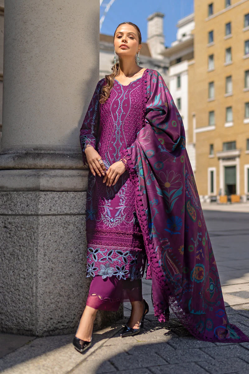 Rang Rasiya Carnation Fall/Winter with Shawl – Freya - Image 3