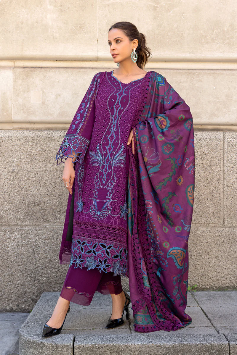 Rang Rasiya Carnation Fall/Winter with Shawl – Freya - Image 5