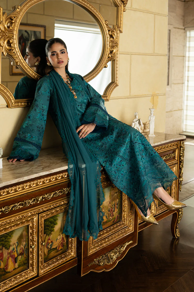Rang Rasiya Carnation Lawn Eid Edit – Liaro - Image 5