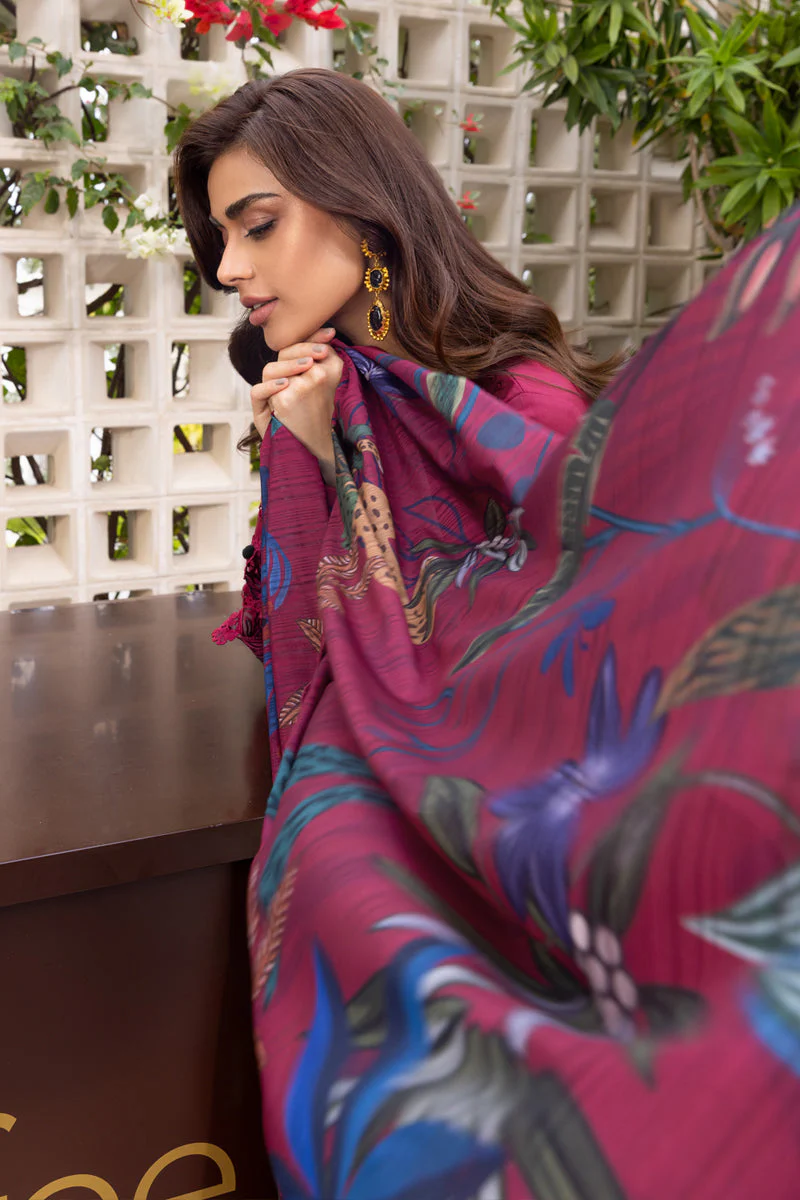 Rang Rasiya Carnation Luxury Festive Edit Lawn – Aria - Image 6