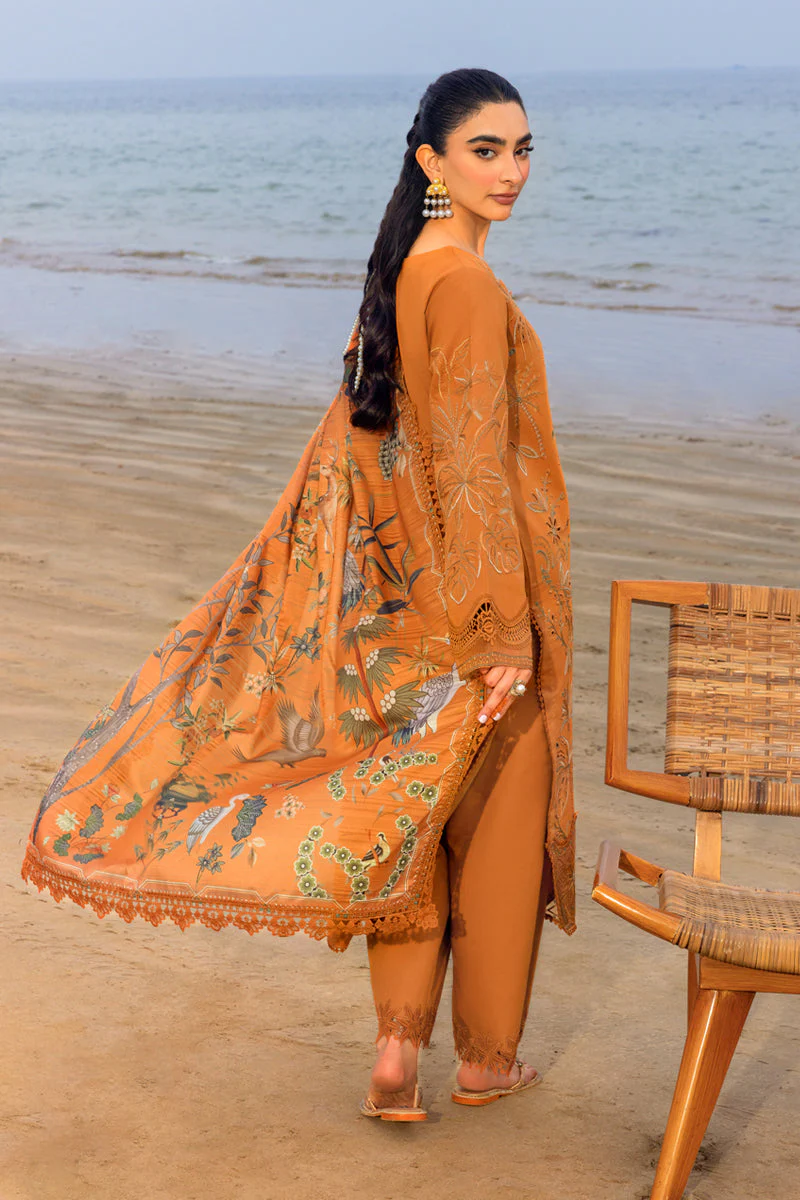 Rang Rasiya Carnation Luxury Festive Edit Lawn – Isla - Image 2