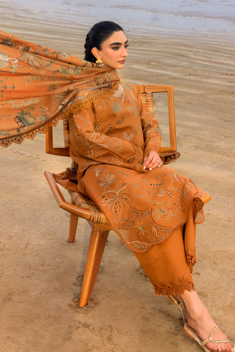 Rang Rasiya Carnation Luxury Festive Edit Lawn – Isla - Image 3