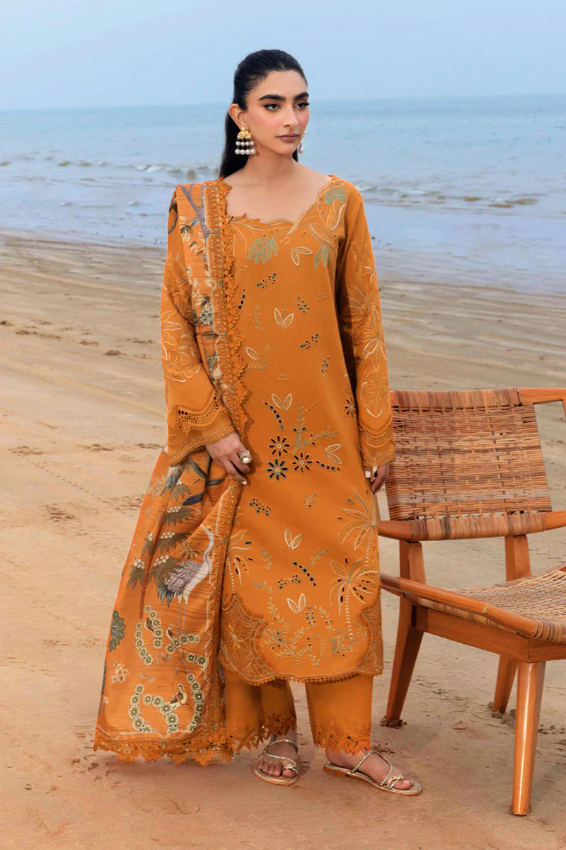 Rang Rasiya Carnation Luxury Festive Edit Lawn – Isla - Image 4