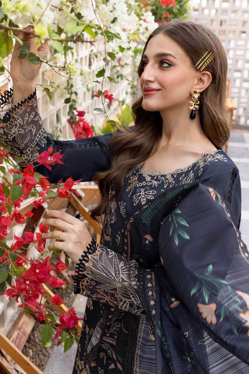 Rang Rasiya Carnation Luxury Festive Edit Lawn – Liaro - Image 7