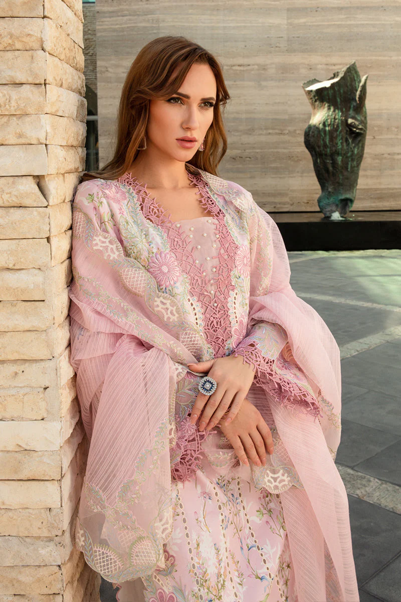 Rang Rasiya Carnation Luxury Lawn 2024 – Amelia - Image 2