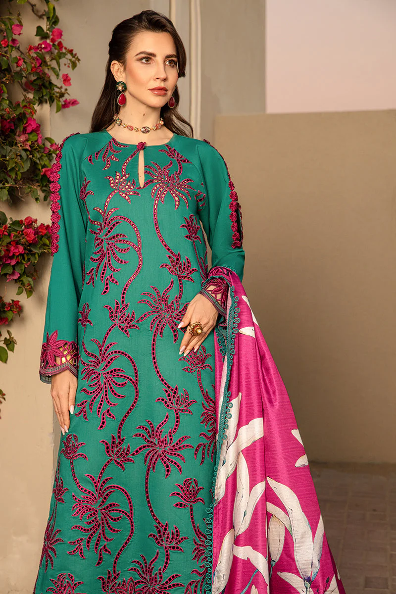 Rang Rasiya Carnation Luxury Lawn 2024 – Mia - Image 6