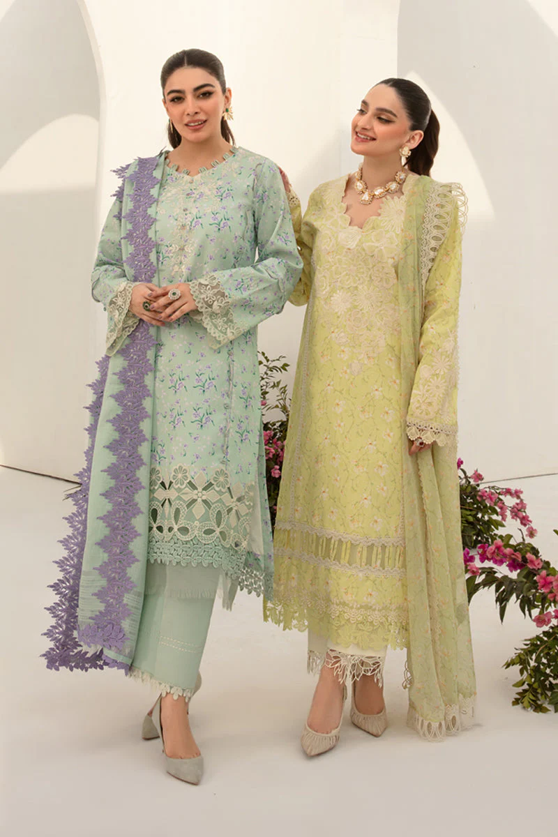 Rang Rasiya Florence Summer Edit Lawn Collection– Dahlia - Image 5