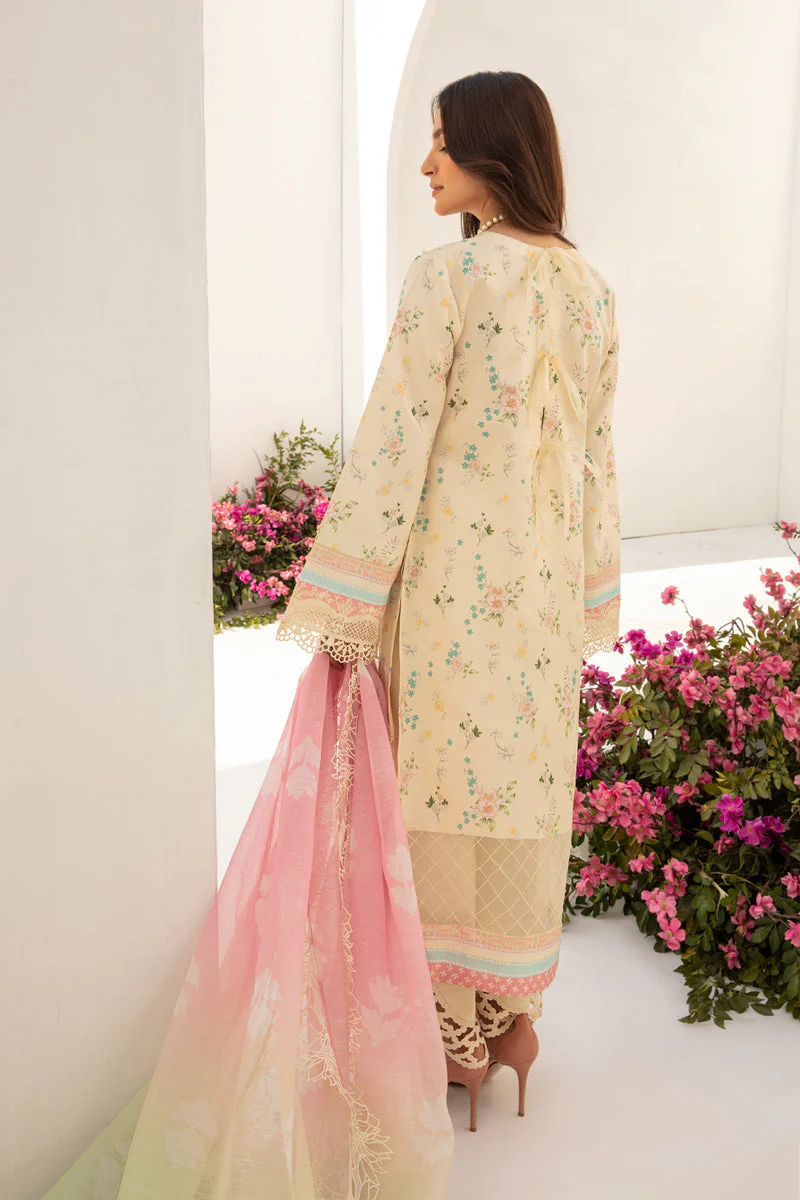 Rang Rasiya Florence Summer Edit Lawn Collection– Ivory - Image 3