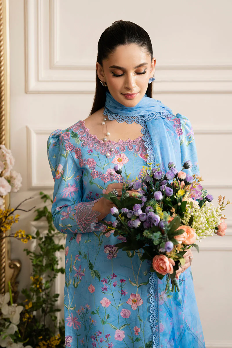 Rang Rasiya Lifestyle Embroidered Lawn Edit – Gardenia - Image 6