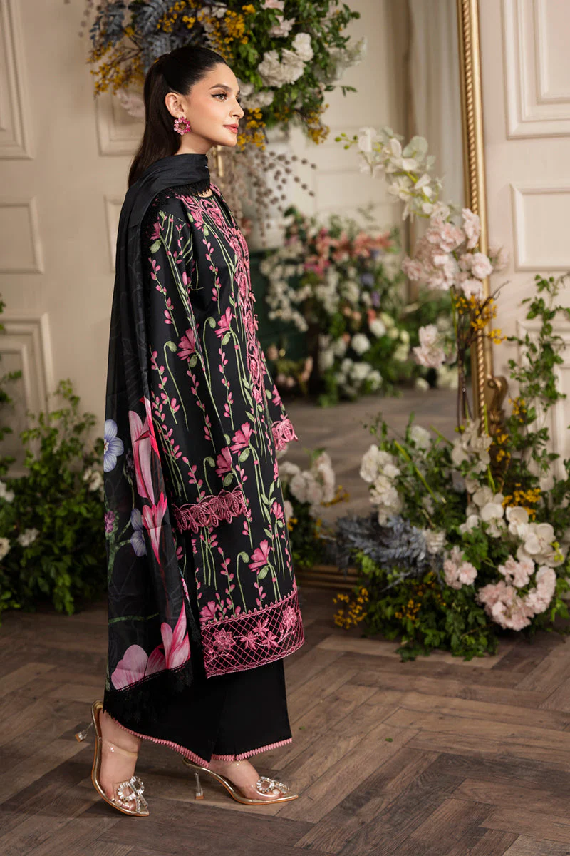 Rang Rasiya Lifestyle Embroidered Lawn Edit – Midnight - Image 4