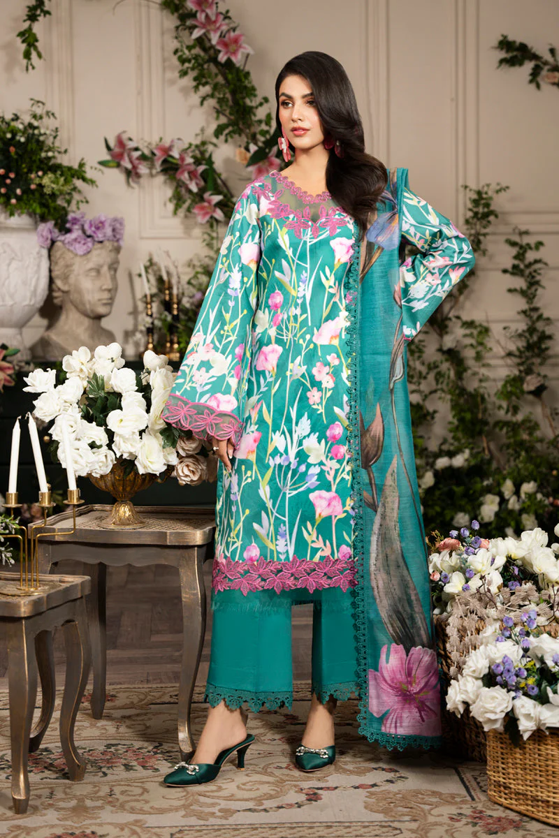 Rang Rasiya Lifestyle Embroidered Lawn Edit – Zeenal - Image 2