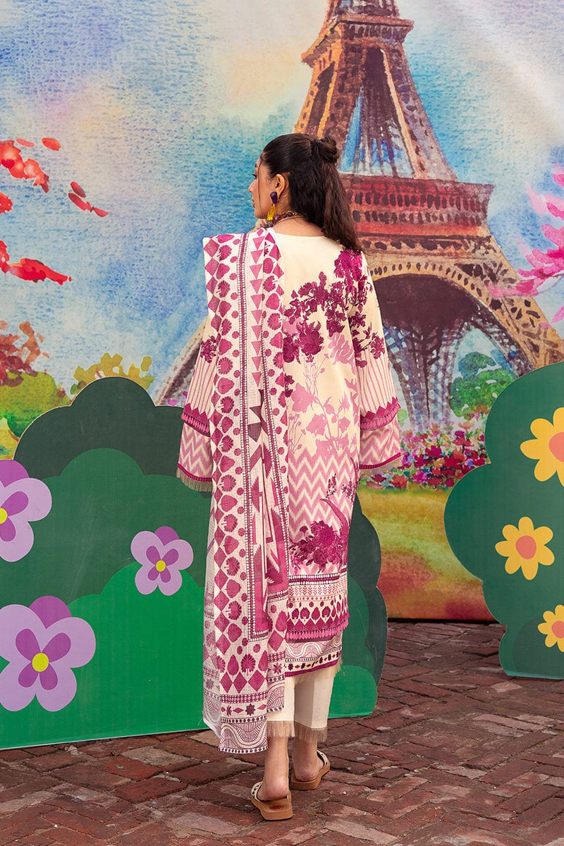 Rang Rasiya Lifestyle Series Lawn Collection – GARNET- 07 - Image 3