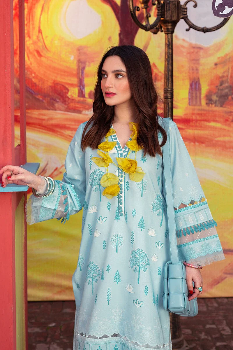 Rang Rasiya Lifestyle Series Lawn Collection – SEA SALT-13 - Image 2