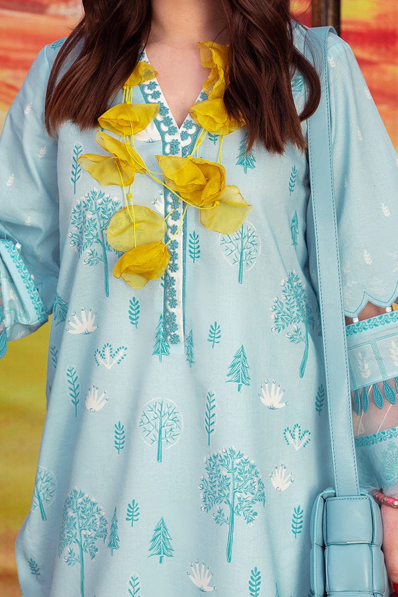 Rang Rasiya Lifestyle Series Lawn Collection – SEA SALT-13 - Image 3