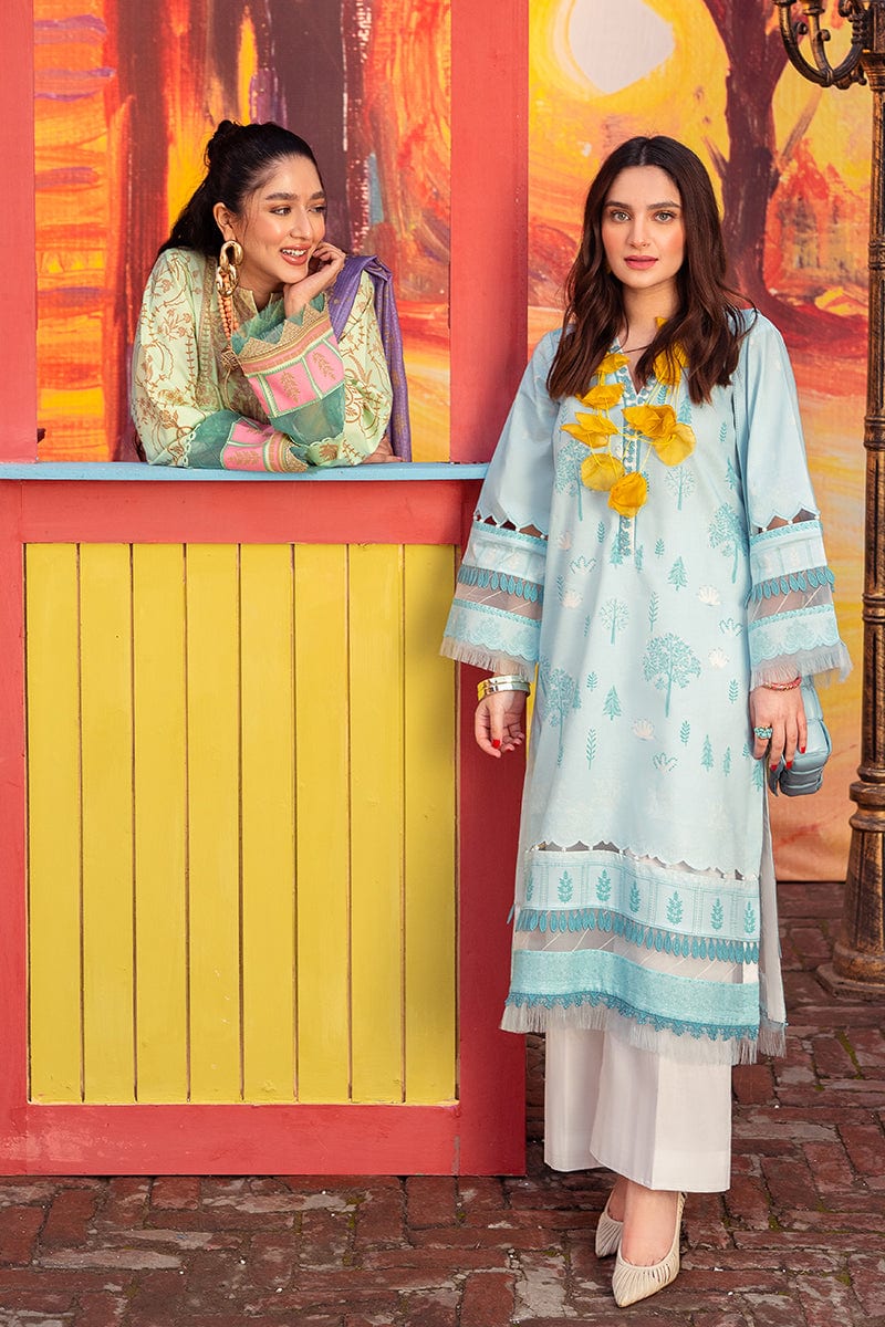 Rang Rasiya Lifestyle Series Lawn Collection – SEA SALT-13 - Image 4