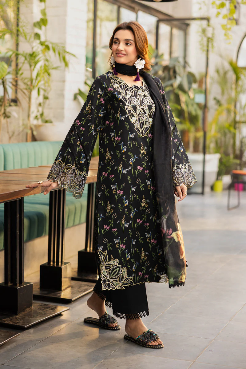 Rang Rasiya Lifestyle Summer Lawn Edit – Midnight - Image 2
