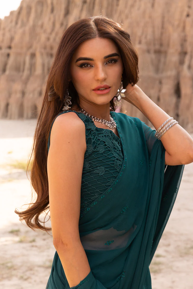 Rang Rasiya Premium Eid Edit Lawn – Zaynah - Image 15