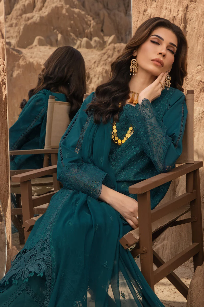 Rang Rasiya Premium Eid Edit Lawn – Zaynah - Image 2