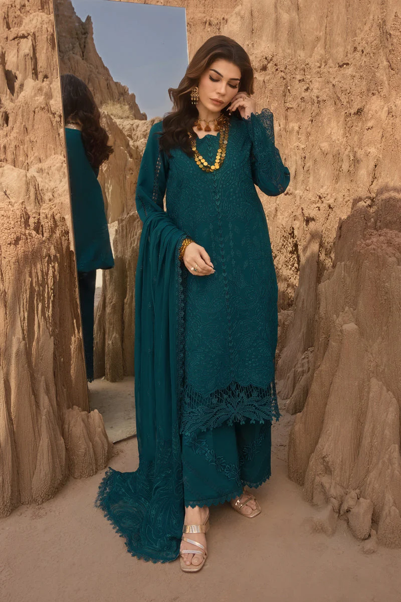 Rang Rasiya Premium Eid Edit Lawn – Zaynah - Image 5
