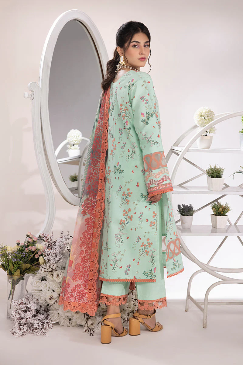Rang Rasiya Summer Breeze Lawn Collection – Mint - Image 3