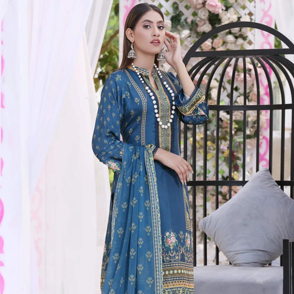 Ravishing Charmuse Silk 2Pc Collection – RV-5 - Image 2