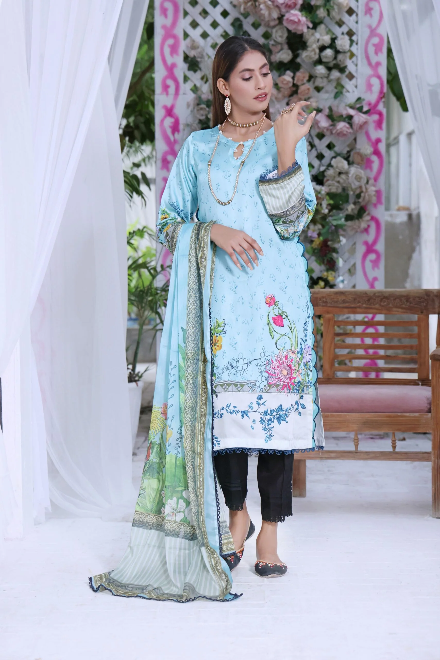 Ravishing Charmuse Silk 2Pc Collection – RV-8