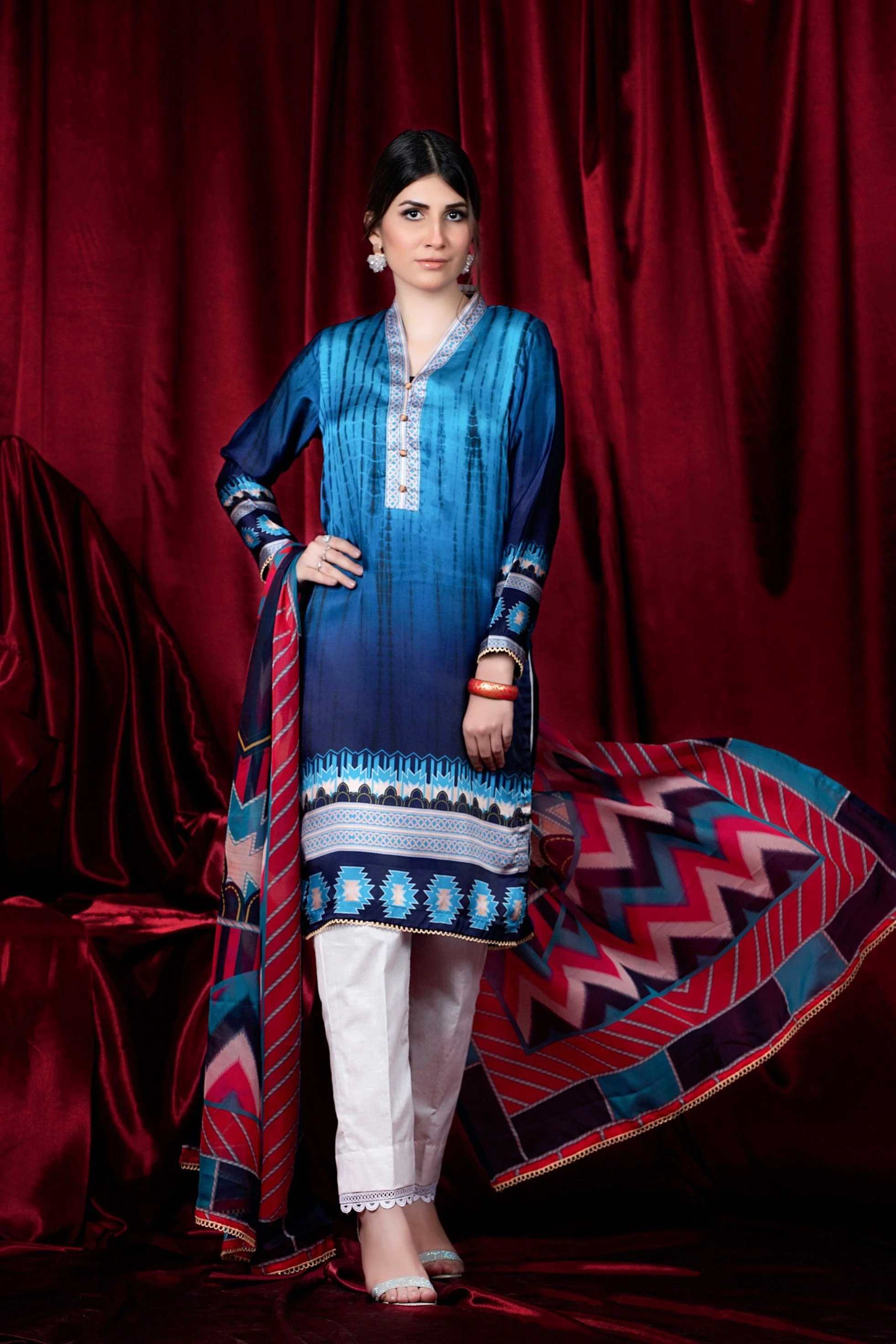 Ravishing Charmuse Silk 2Pc Collection Vol-4 – RV4-10 - Image 2