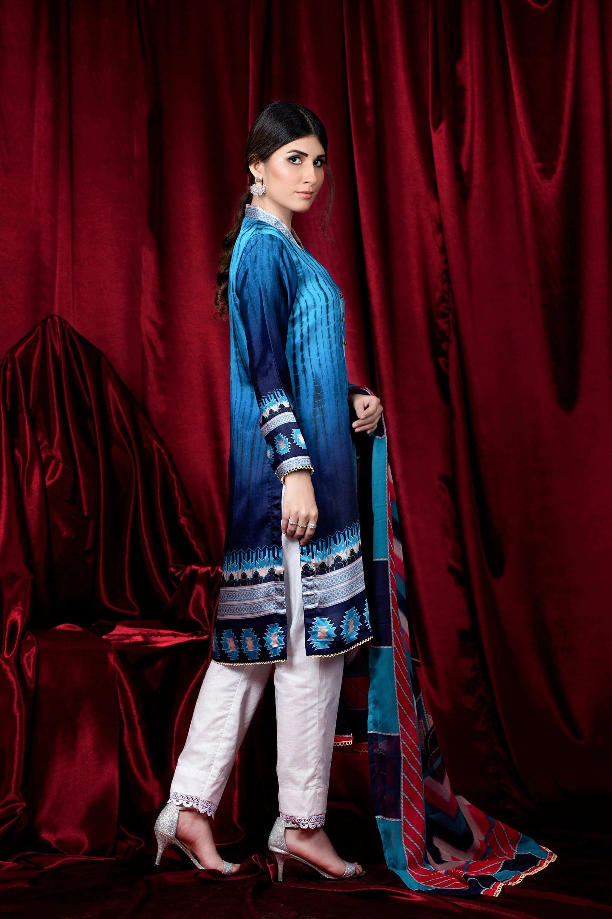 Ravishing Charmuse Silk 2Pc Collection Vol-4 – RV4-10 - Image 3